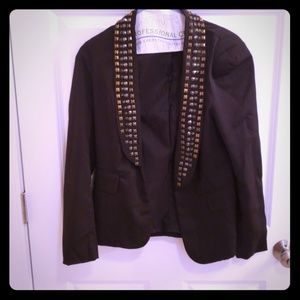 TWO Double Zero Blazers for $40 (Black & Tan)